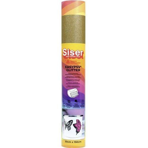 Siser selbstklebende Glitzerfolie Goud