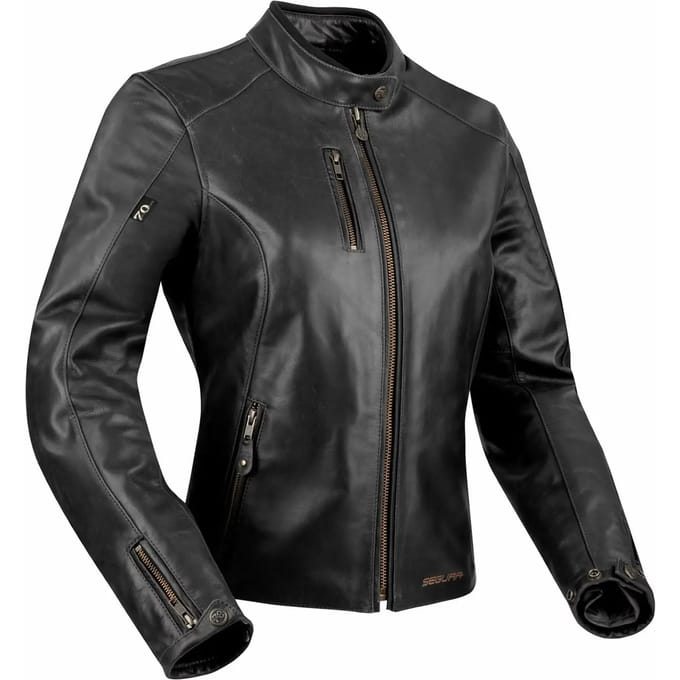 Leren motorjack voor vrouwen Segura laxey