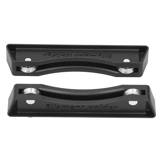 2 Stuks Filament Spoelhouder Vaste Zitting voor FDM 3D Printer ABS PLA Materialen Planken Rek Bak black