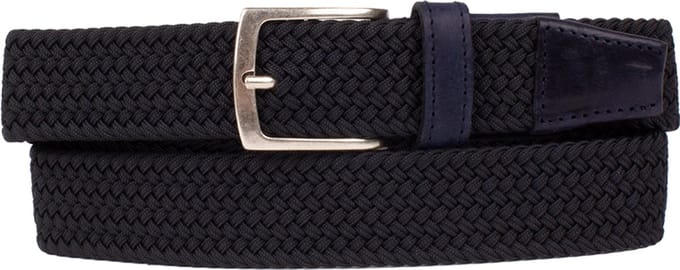 Presly & Sun Heren - Elastische riem - Blauw - 90cm
