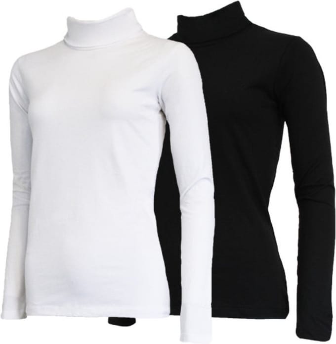 2-Pack Campri - Skipully - Wintersportpully - Dames - White/Black (997) - maat L
