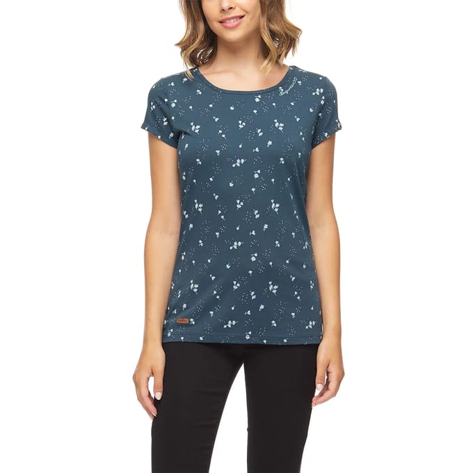 T-shirt dames Ragwear Mint Flower