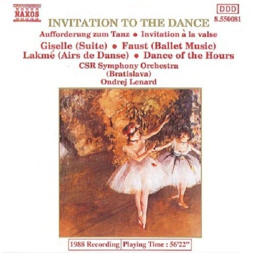 Czecho-Slovak Radio Symphony Orchestra - Invitation To The Dance (CD)
