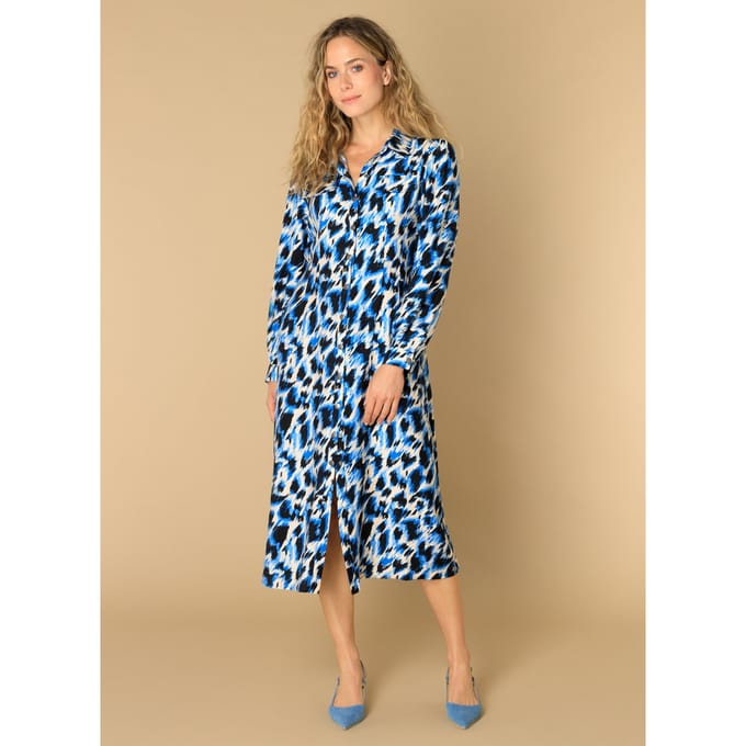 IVY BEAU Eylin One pieces - Brilliant Blue/Multi - maat 36