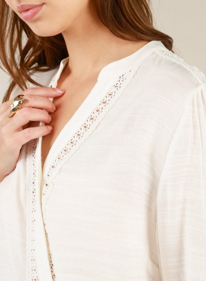 YEST Ines Tops - Off White - maat 38