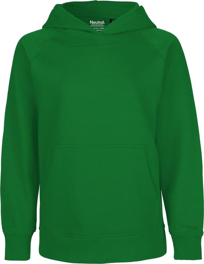 Neutral Kids´ Hoodie NE13101 - green - 152/158