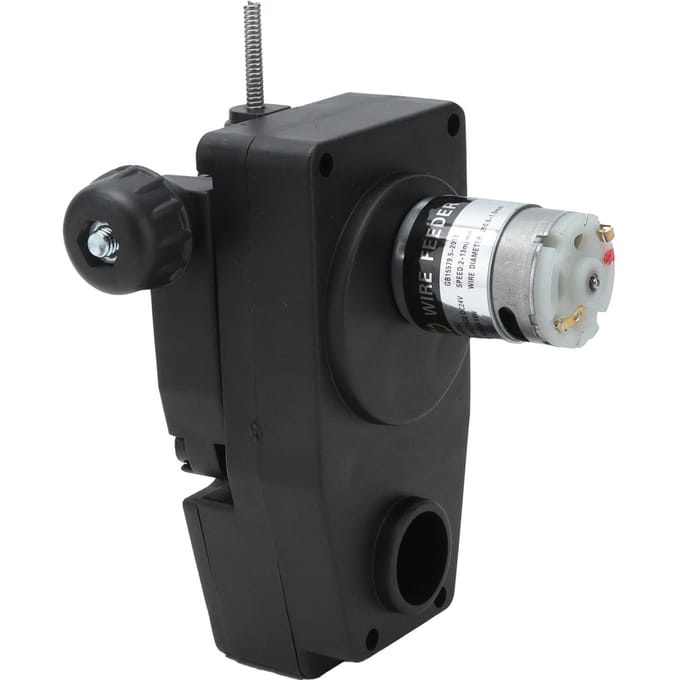 Rol Draadaanvoermotor Compact Lasapparaat Rol Draden Motor Draadaanvoermachine 10W DC 24V black