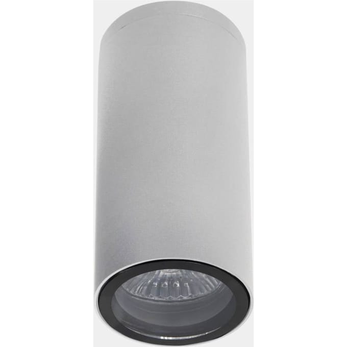 LEDS-C4 Eko buiten plafondlamp, wit, Ø 6 cm, aluminium