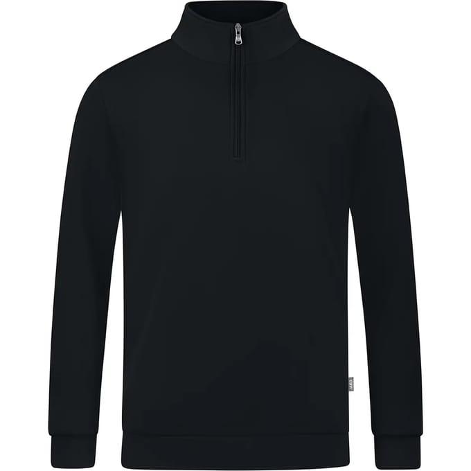 Jako Organic Ziptop Heren - Zwart | Maat: S