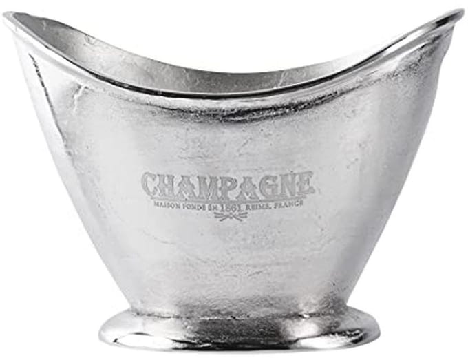 Elegante champagnekoeler van aluminium XL voor feestdranken