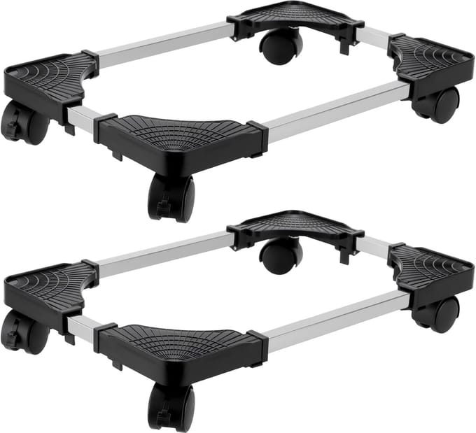Ibenzoa® Verstelbare computertorenstandaarden met wielen voor flexibiliteit en mobiliteit