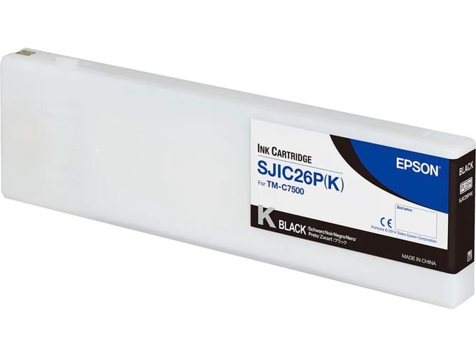 Epson SJIC26P(K) inktcartridge zwart (origineel)