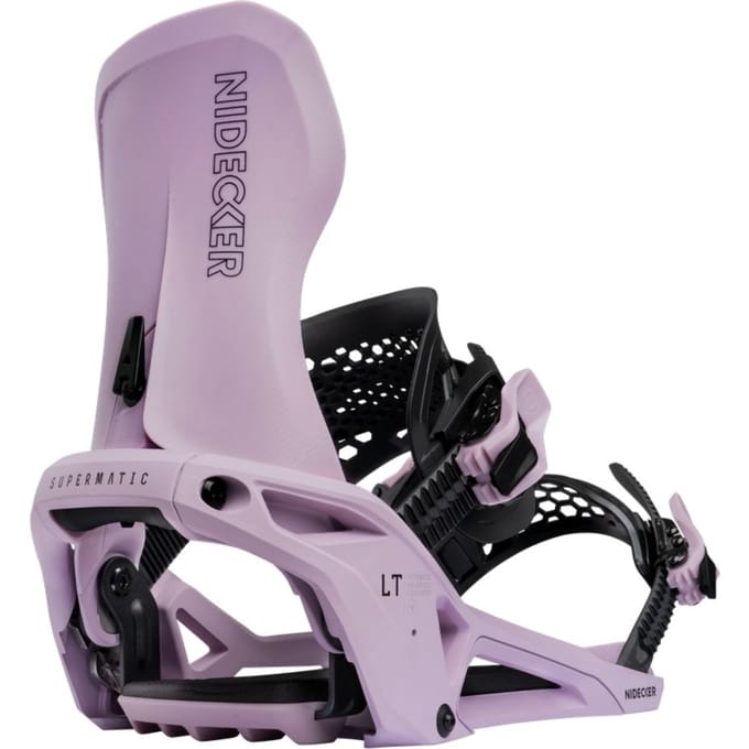 Nidecker LT Supermatic Snowboardbindingen Lila XL