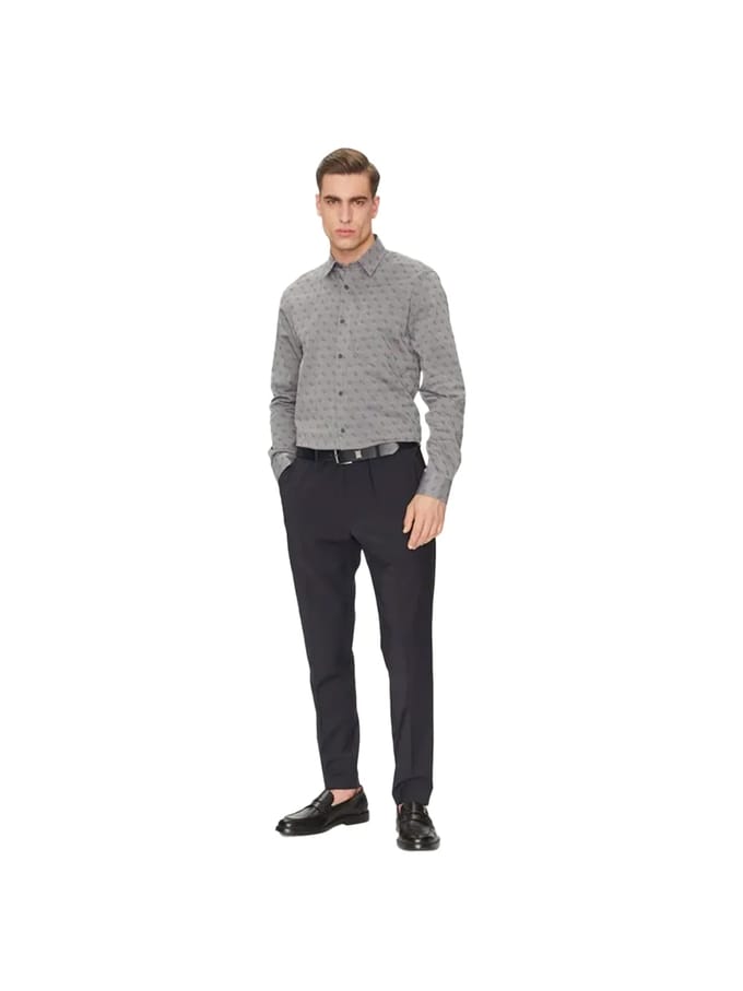 Overhemd Lange Mouw Guess 4G JACQUARD SHIRT