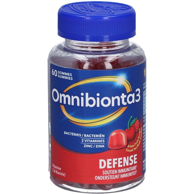 Omnibionta3 DEFENSE Gummies 60 Kauwgummies