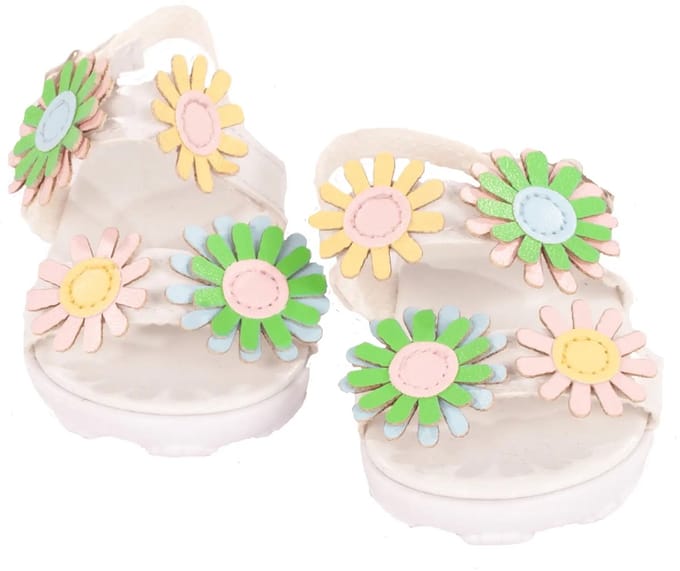 Götz Poppenschoenen Bloemen Sandalen 46 - 50 cm