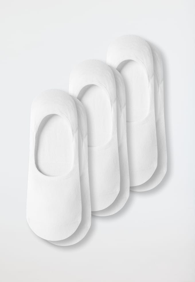 Herensokken set van 3 stuks wit - Long Life Cool 43/44