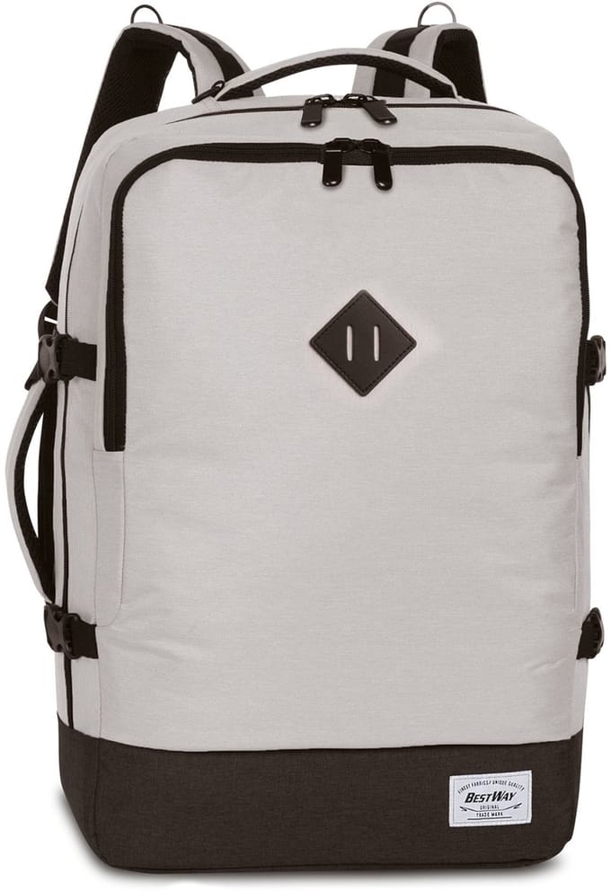 Worldpack Bestway Cabin Pro Dagrugzak 54 cm Laptop compartiment - 42cm (17 duim) - steingrau