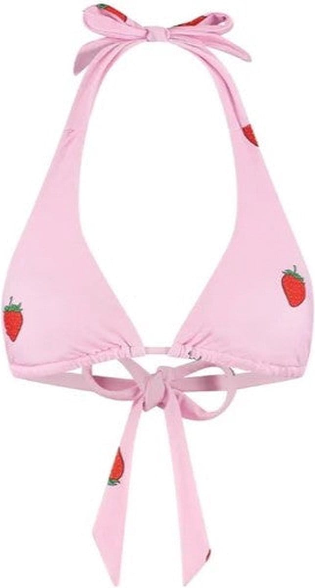 Son of a Beach - Aardbei Bikini Top - maat XL - Roze