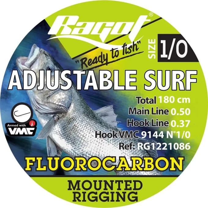 Surfcasting montage Ragot No. 1 Rig
