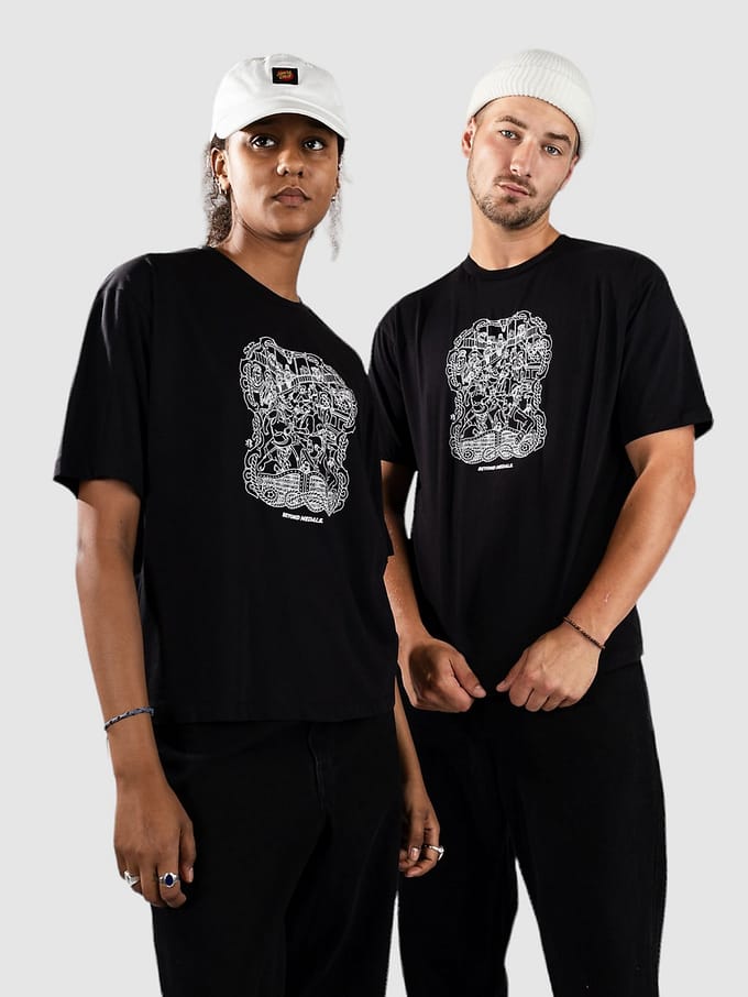Beyond Medals Baekkel T-Shirt zwart