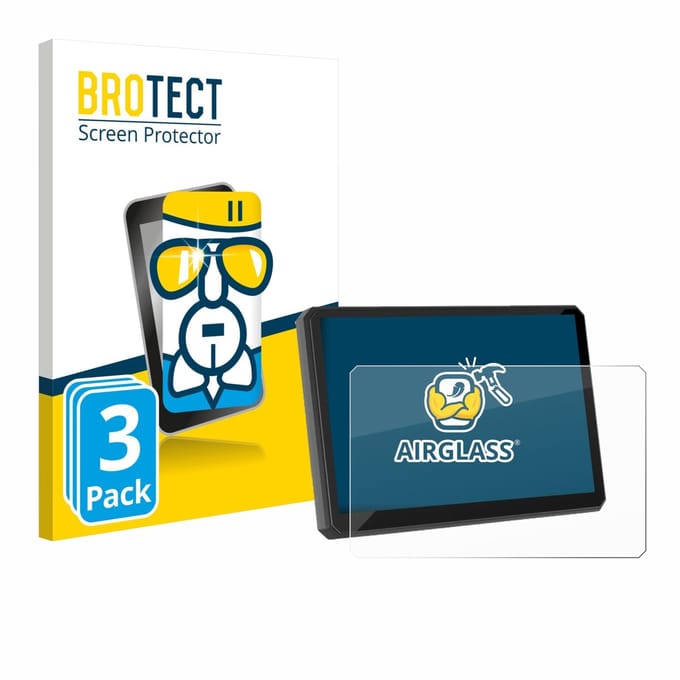 Screenprotector 3 Stuks voor Carpuride W502BS Pro 5" Beschermglas transparant