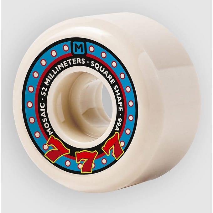 Mosaic Sevens SQ 52mm 99A Wielen wit
