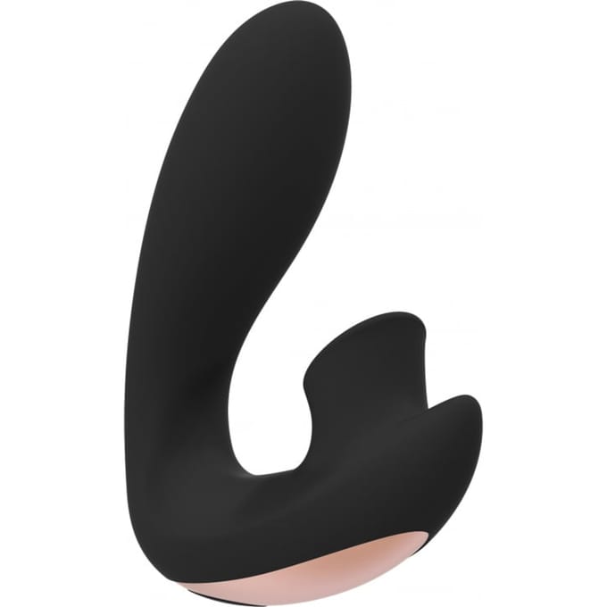 Irresistible Vibrator Met Zuig Functie Desirable - Zwart