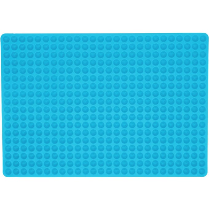 Mini Moule de Cuisson en Silicone pour Nourriture pour Chien Moule de Cuisson Hémisphérique pour Biscuits pour Chien Ustensile de Cuisson Hémisphérique bleu