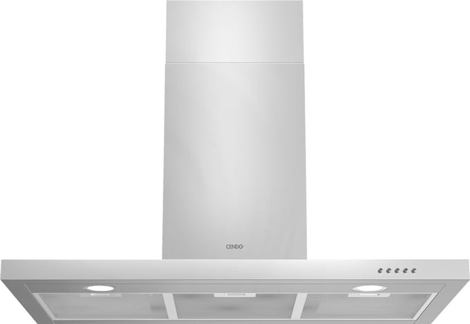 CENDO BMB5190PDR - Wand Afzuigkap - 90 cm - RVS - 730 m³/h