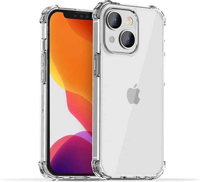 Trendybescherming - Hoesje geschikt voor iPhone 13 - Transparant - Shockproof