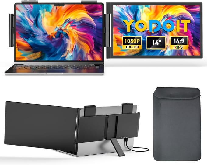 Portable Monitor - Draagbare Scherm - Gaming - Full HD - Mobiel