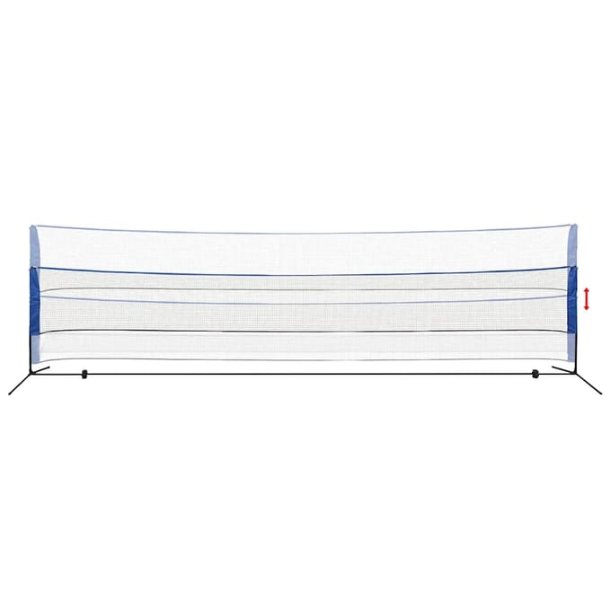 vidaXL - Badmintonnet - met - shuttles - 600 - x - 155 - cm