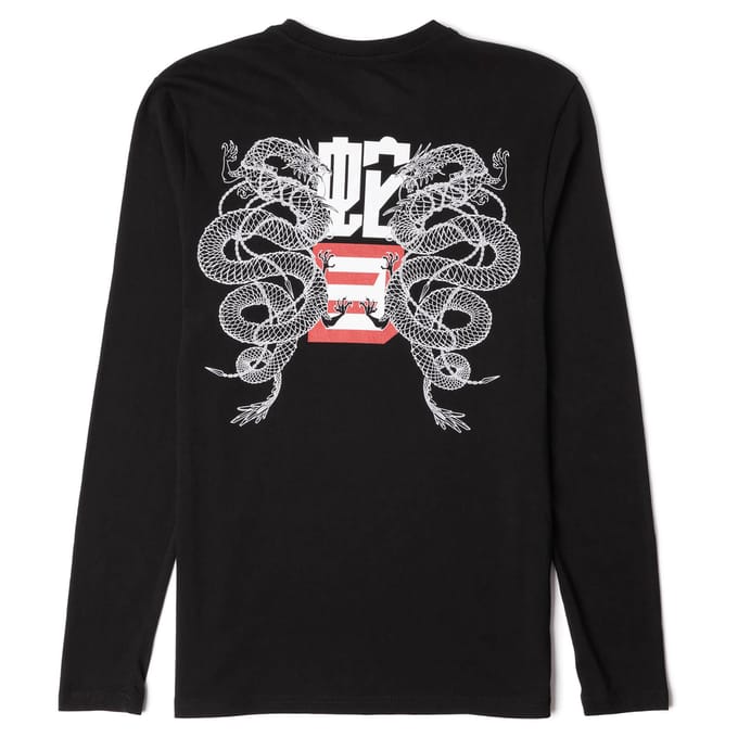 G.I. Joe Dragon Unisex Long Sleeve T-Shirt - Black - XS