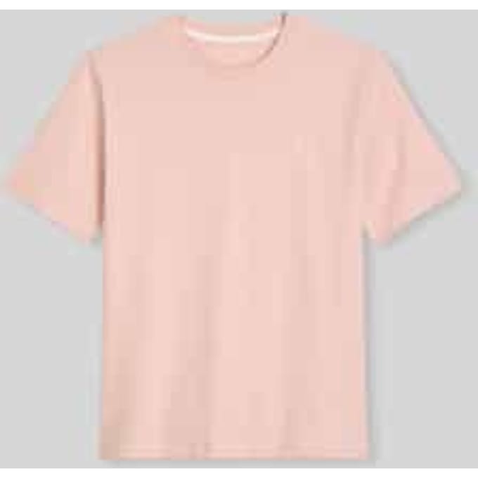 Regular fit t-shirt van puur katoen
