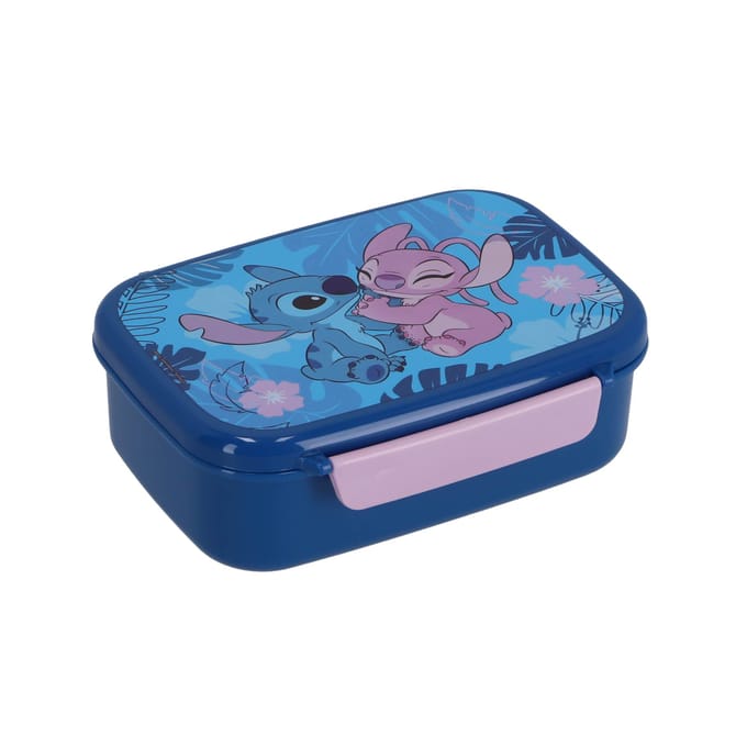 Undercover - Lilo & Stitch - Lunchbox - met Klik Deksel - Blauw