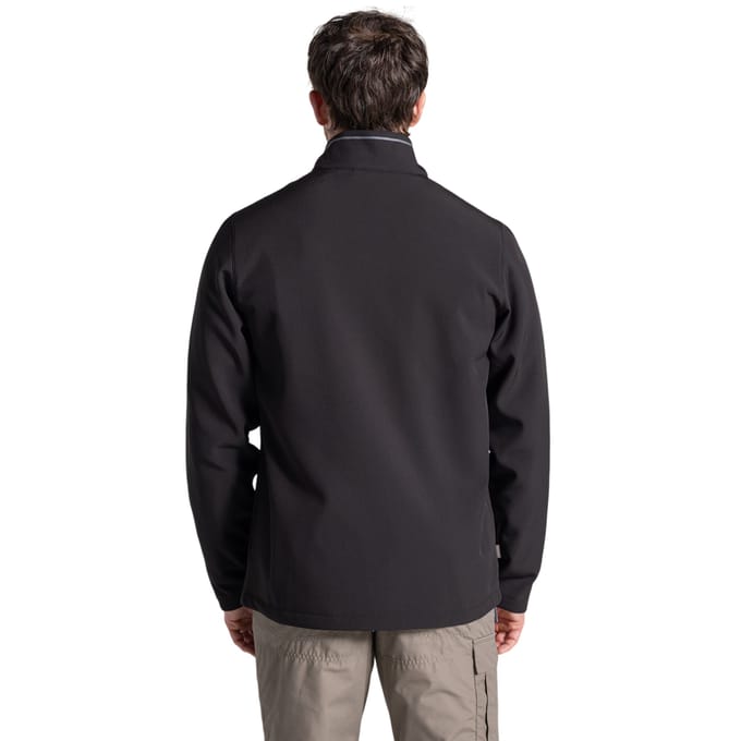 Craghoppers Heren Expert Basecamp II Soft Shell Jas (Zwart)