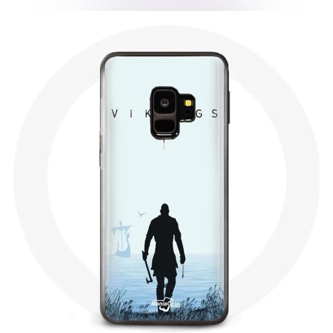 Case voor Samsung Galaxy S9 Plus Vikings Series Seizoen 6 Ragnar Lothbrok The Trailer 2022
