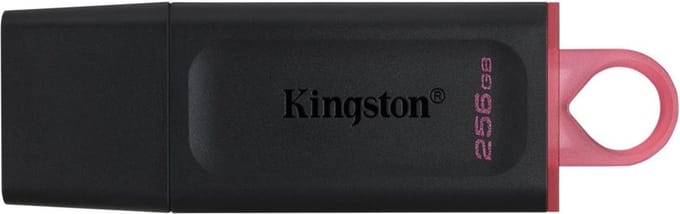 Kingston Technology DataTraveler Exodia USB flash drive 256 GB USB Type-A 3.2 Gen 1 (3.1 Gen 1) Zwart