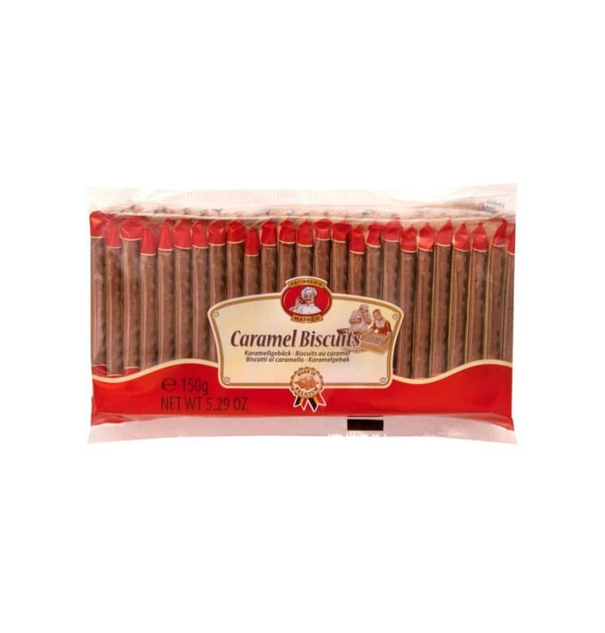Biscuits Caramélisés Matheo 25 x 6 g