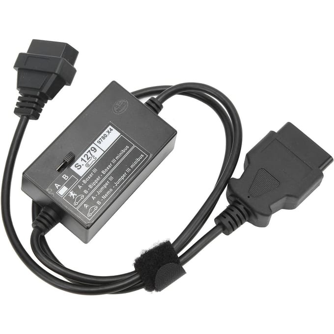 OBD Diagnosekabel Codelezer Scanner Adapterkabel Vervanging voor Peugeout Bipper Boxer III gray
