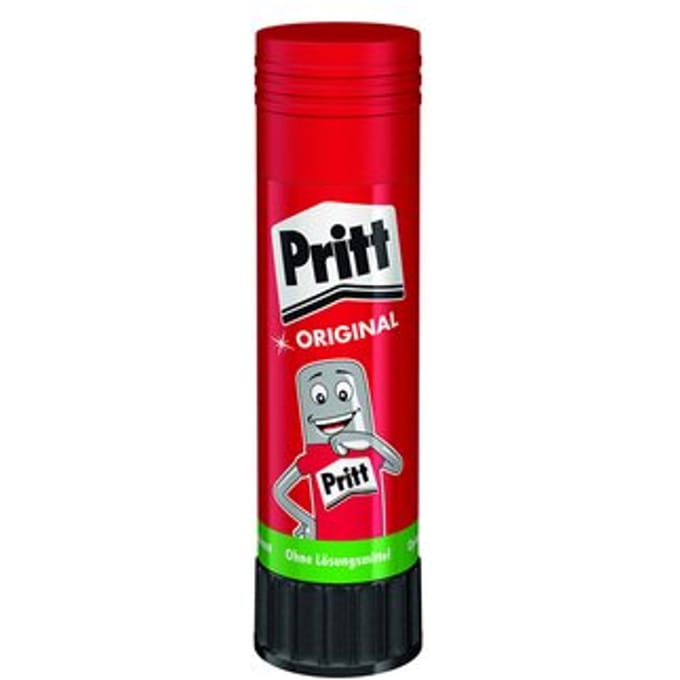 Pritt Original 43 g Box | Pritt Original 43 g | Pritt Lijmstick & Plakmiddel | School & Kantoor Lijmstift | Makkelijk & Milieuvriendelijk te gebruiken Lijmstift.