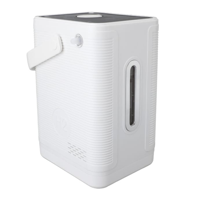 Machine d'inhalation d'hydrogène silencieuse et portable, générateur d'eau à hydrogène H2 de haute pureté, 225 ml/min pour L white