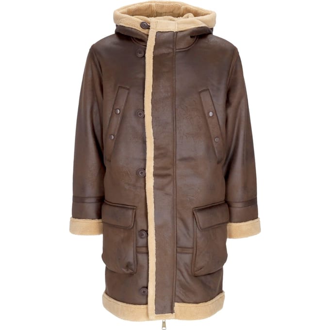 B7 Arctic Parka Vintage Bruin Lange herenjas