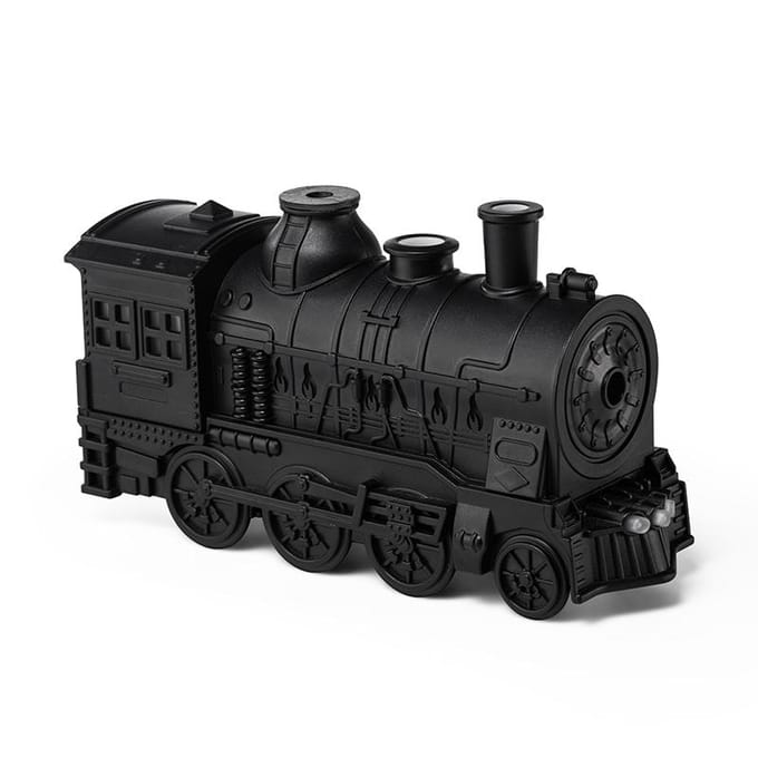 Aierwill Train Luchtbevochtiger Ultrasone aromatherapie diffusers Mistmaker Geur Essentiële olie Aromaverspreider Afstandsbediening EU black