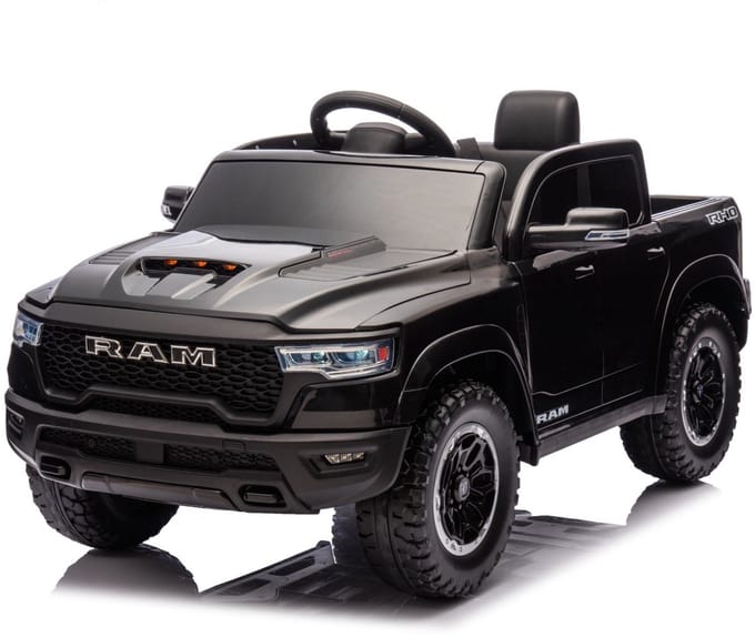 Dodge RAM 1500 12V Kinderauto Zwart