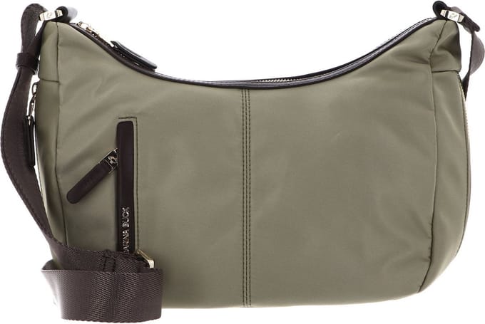 MANDARINA DUCK schoudertas Hunter Hobo Bag Gray Green kaki