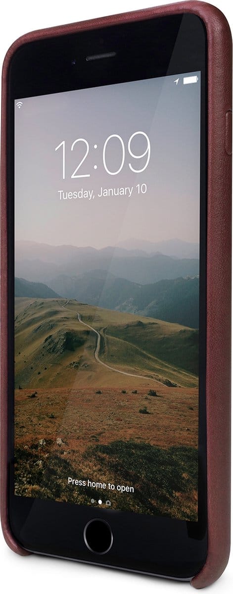 Twelve South - Relaxed Leather Wallet iPhone 8 Plus/7 Plus/6S Plus/6 Plus | Paars