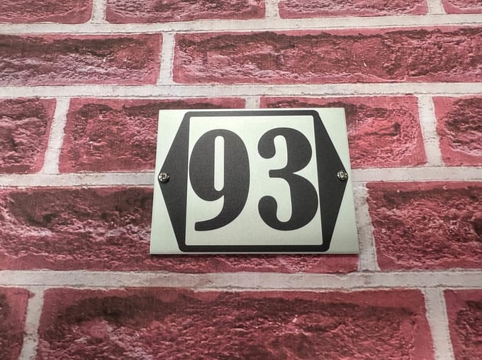 huisnummer 93 klassiek