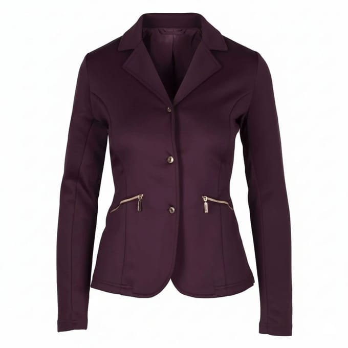 Mondoni Chantal Wedstrijdjas - Maat: 44 - Bordeaux - Polyester